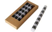 Boltze Stabkerze Stripy Schwarz
