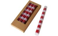 Boltze Stabkerze Stripy Rot