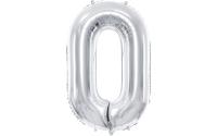 Partydeco Folienballon Zahl 0 gross