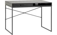 AC Design Bürotisch Seaford schwarz