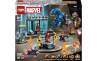 LEGO Iron Mans Labor: Halle der Rüstungen