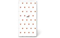 Paper + DesignTaschentuchPetits coeurs red