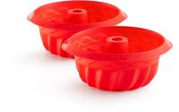 Lékué Gugelhupfform klein 2er Set