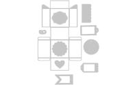 Sizzix Stanzset Box & Labels Thinlits Plus