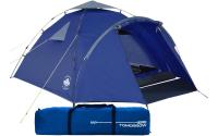 Where Tomorrow 3 Personen Zelt Blau Pop Up