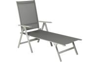 Acamp Liegestuhl Urban Platin