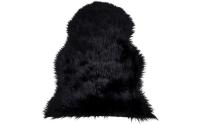 House Nordic Lammfell-Imitat, Schwarz