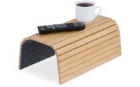 relaxdays Sofatablett Bambus