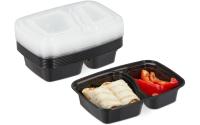 relaxdays Menuebox Meal Prep 2 Fach