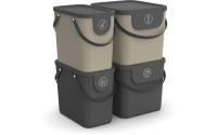 Rotho Set Mülltrennsystem ALBULA 4 tlg
