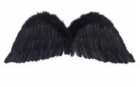 Partydeco Engelsflügel schwarz