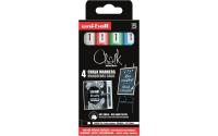UNI CHALK Kreidemarker PWE-5.M Rundspitze