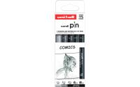 Uni PIN Fineliner Set Comics