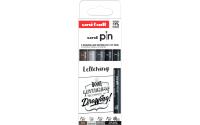 Uni PIN Fineliner Set Lettering