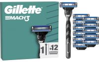 Gillette Mach3 Rasierapparat 12er