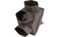Steffen Abzweigstecker 3xT13 Coffee