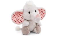 Love Elefant hellgrau 23cm