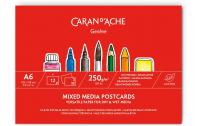 Caran dAche Multitechnik Postkartenblock