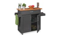relaxdays Küchenwagen mit Tischplatte