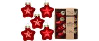 Inge Weihnachtskugel Stern Classic Chianti