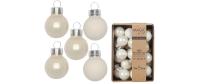 Inge Weihnachtskugel Blanched Almond
