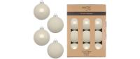 Inge Weihnachtskugel Blanched Almond