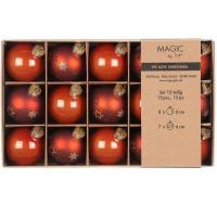 Inge Weihnachtskugel Warm Terracotta