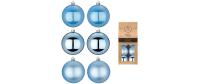 Inge Weihnachtskugel Aqua Blue