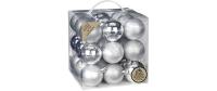 Inge Weihnachtskugeln Winter Silver