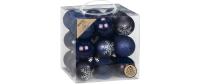 Inge Weihnachtskugeln Night Blue