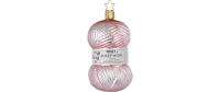 Inge Weihnachtskugel Wolle, Rosa