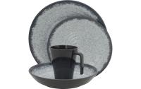 Geschirrset Rock Melamine 16-teilig