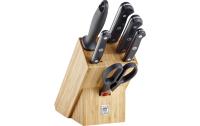 Zwilling 7tlg Gourmet Messerblockset natur