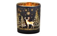 G. Wurm Windlicht Winterwald 8cm