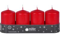 Müller Kerzen Stumpenkerzen 4er Set