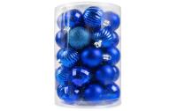 COCON Weihnachtskugeln royalblau, 34 Stk.