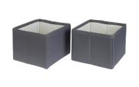COCON Aufbewahrungsboxen 2er Set grau