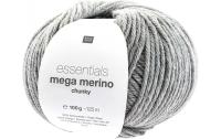 Rico Essentials Mega Wool chunky hellgrau