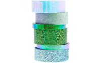 Rico Washi Tape Set Mirror, grün, blau