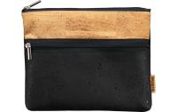 Kolma Tasche Naturkork A5 schwarz / braun