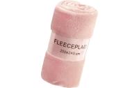 Flair Fleecedecke Coral 200x240 Rose
