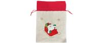 Dameco Jutesack Santa im Schlitten