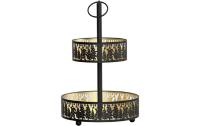 Dameco Etagere Forest, Schwarz-Gold