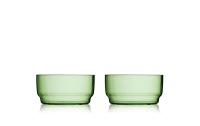 Lyngby Glaschale Torino 12 cm 2 Stk. Green
