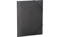 Herma Sammelmappe A4 Transluzent schwarz