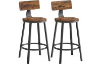 Vasagle Barhocker, 2er Set, Sitzhöhe 63cm