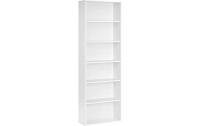Vasagle Bücherregal, Weiss, 6 Fächer