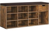 Vasagle Schuhschrank mit Polster,Industrial