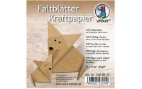 URSUS Faltblätter Origami Kraftpapier