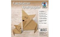URSUS Faltblätter Origami Kraftpapier
